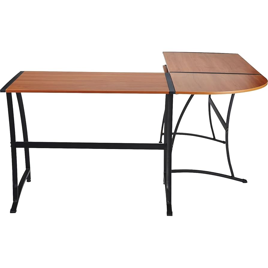 Amazon.com: STAPLES 1929202 Gillespie L-Shaped Desk : Office